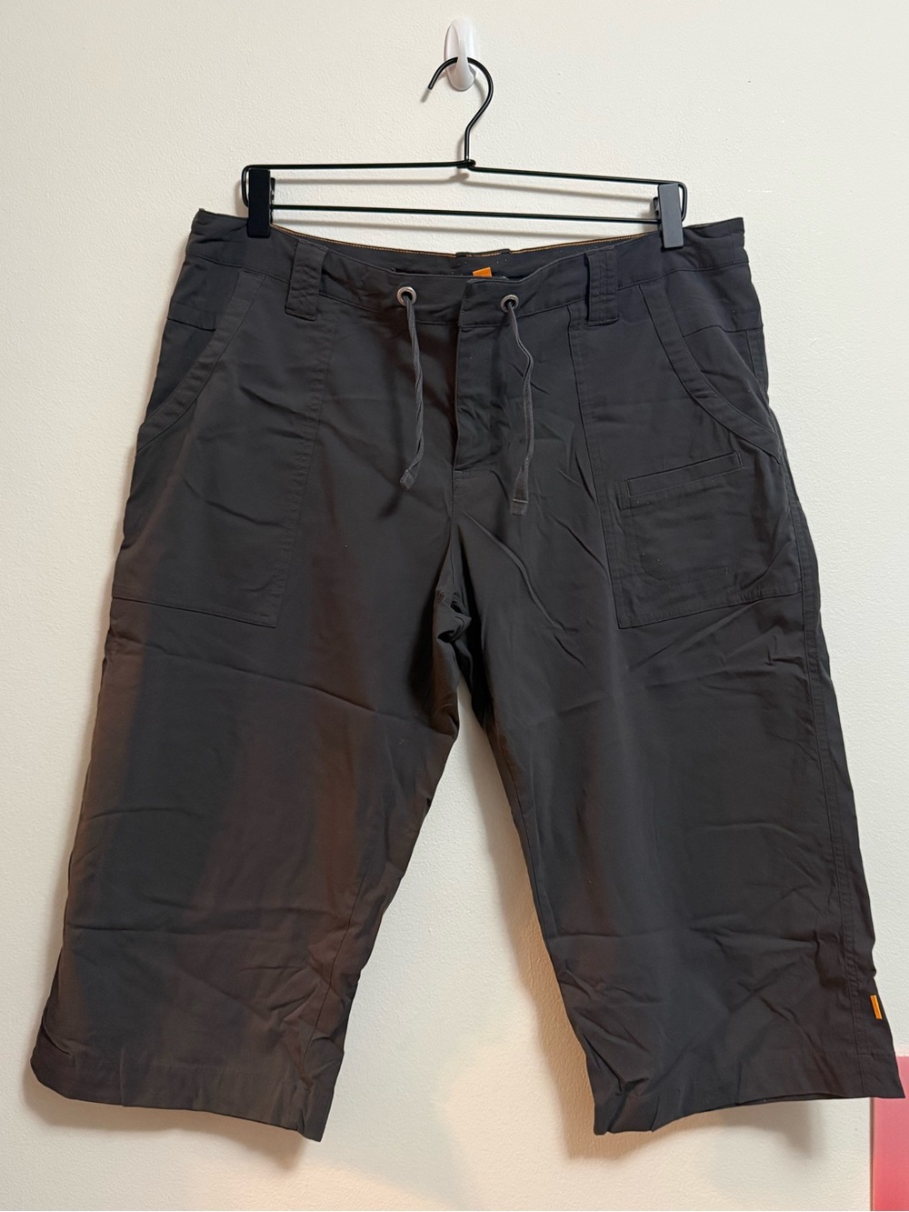 Lucy Men's Dark Gray Drawstring‎ Hybrid Shorts